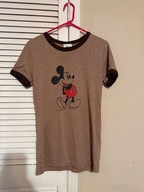 Vintage 90s Mickey Mouse Ringer Tee